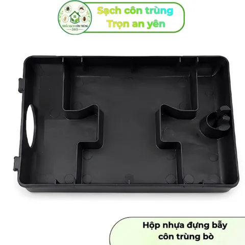 Hộp đặt bẫy côn trùng, chuột an toàn, thông minh, bảo vệ mồi, động vật xung quanh ( tái sử dụng )