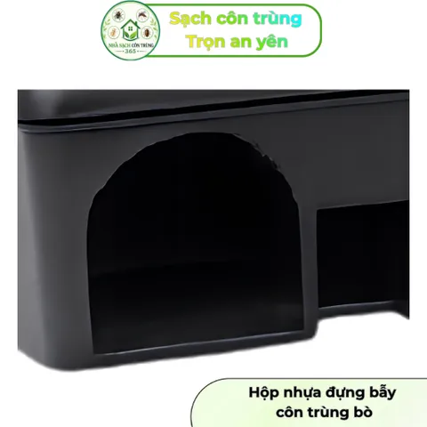 Hộp đặt bẫy côn trùng, chuột an toàn, thông minh, bảo vệ mồi, động vật xung quanh ( tái sử dụng )