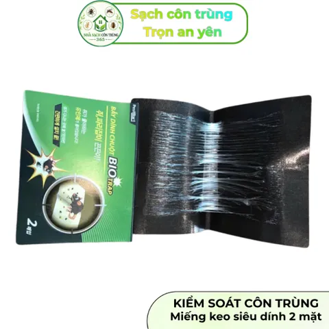 [Combo 10 miếng] Bio Trap – Keo siêu dính chuột & côn trùng dạng tấm tiện dụng, siêu dính 2 mặt