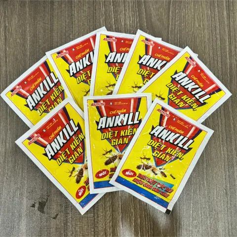 [10 gói] Ankill 20g – Gói bột hỗ trợ kiểm soát kiến & gián nhà, chỉ cần rắc đơn giản