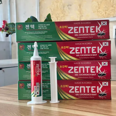 10 tuýp Gel Zentek 35g Hàn Quốc – bả gel hỗ trợ kiểm soát và xử lý gián Đức, gián Mỹ, gián li ti,..