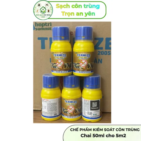 [Combo 5,10 lọ] Termize 200sc 50ml không mùi hỗ trợ kiểm soát mối, mọt đơn giản, xử lý cả mối chúa
