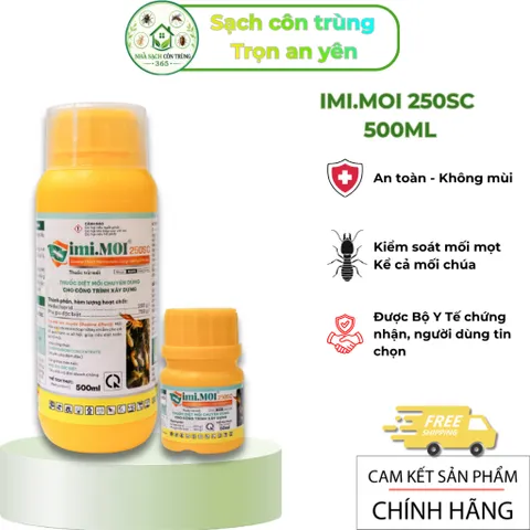 Imi.Moi 250sc 500ml Kiên Nam –Phòng chống mối công trình, hỗ trợ xử lý mối nền móng, nội thất
