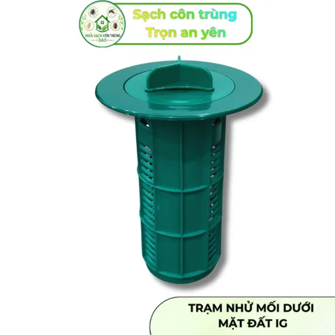 IG - Trạm nhử mối dưới lòng đất, hệ thống bẫy mối bằng nhựa an toàn thu hút mối dùng kết hợp với bả