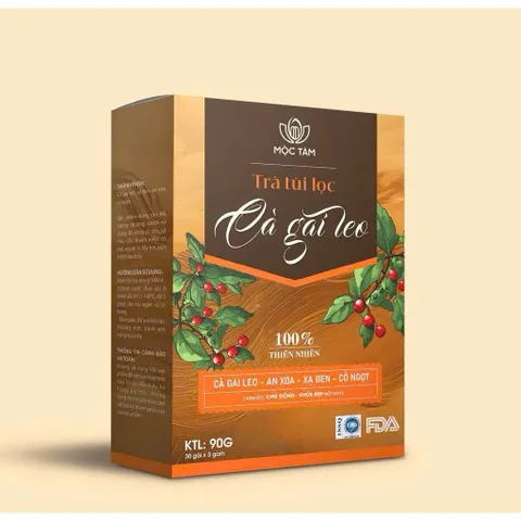 combo 3 Trà Túi Lọc Cà Gai Leo An Xoa Mộc Tâm 30 Gói x 3g – Thảo Mộc Dễ Uống, Tiện Lợi Mỗi Ngày