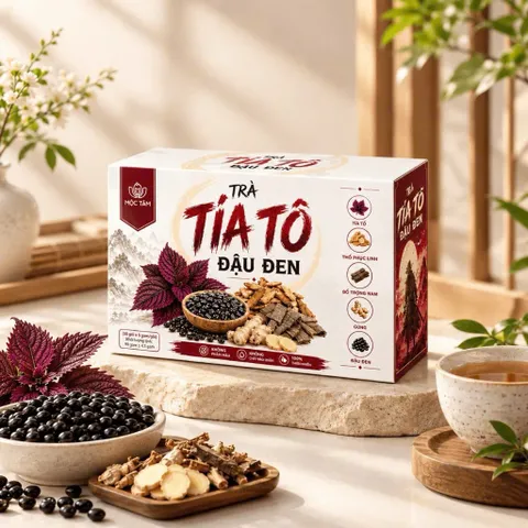 combo 2 Trà Tía Tô Đậu Đen Mộc Tâm hỗ trợ làm ấm bụng, giảm đầy hơi, khó tiêu (hộp 30 túi lọc x 3g) 847850