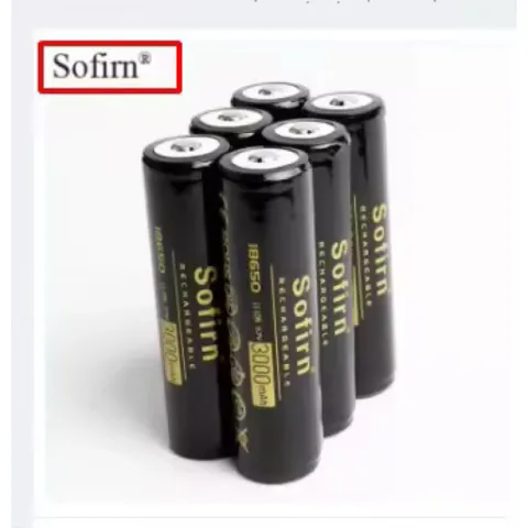 Pin Sofirn 18650 dung lượng 3000mah dùng cho quạt và đèn pin , dung lượng cao , sử dụng lâu . bền bỉ