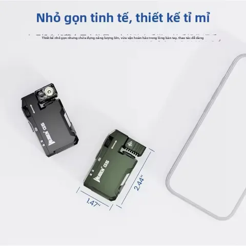 Đèn pin Wuben G5 , mini , cài mũ , móc khoá , nhỏ gọn , phù hợp camping , leo núi , chiếu sáng trong sinh hoạt