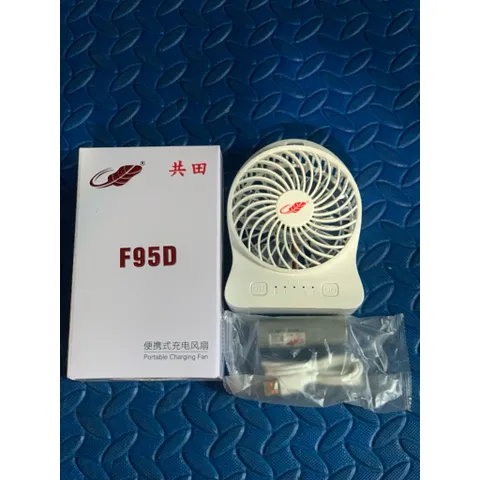 Quạt để bàn Gongtian F95D mini siêu siêu mạnh, động cơ không chổi than ,  pin 21700 dung lượng 5000mah có thể tháo rời .