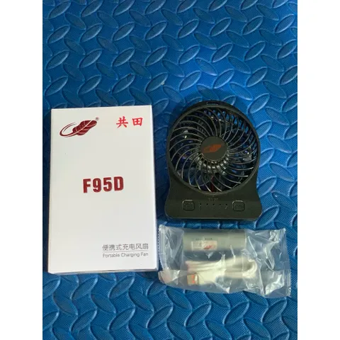 Quạt để bàn Gongtian F95D mini siêu siêu mạnh, động cơ không chổi than ,  pin 21700 dung lượng 5000mah có thể tháo rời .