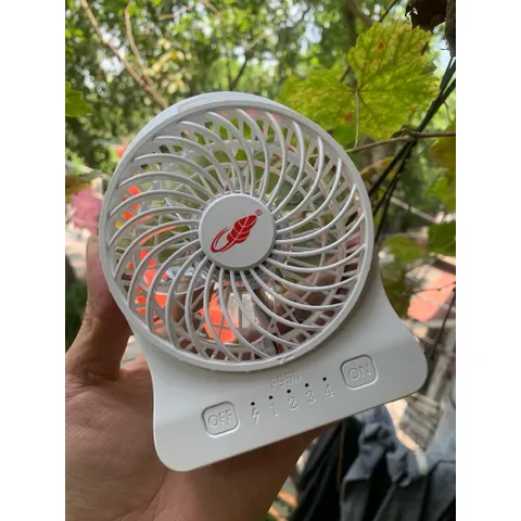 Quạt để bàn Gongtian F95D mini siêu siêu mạnh, động cơ không chổi than ,  pin 21700 dung lượng 5000mah có thể tháo rời .