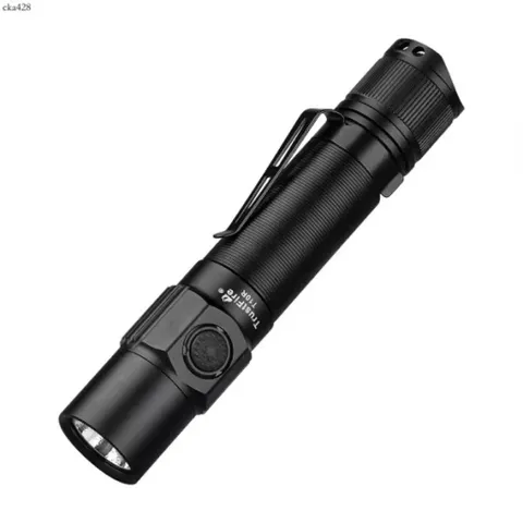 Đèn pin sạc Trustfire T10R Quân Đội Đèn Pin 1800Lumen Mạnh Mẽ Loại C USB 18650 LED Có Thể Sạc Lại chiến thuật quân sự