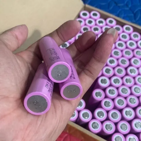 Pin 18650 samsung 35e tháo khối mới , dung lượng cao 3500mah , dùng cho quạt cầm tay , đèn pin , các thiệt bị điện