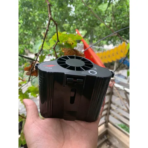 Quạt kẹp hông , thắt lưng Gongtian F128, công suất 12W, sử dụng 2 pin 21700 tháo rời , dung lượng 10,000mah siêu mạnh