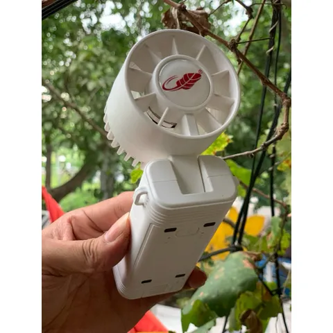 Quạt Gongtian F30b , quạt siêu mạnh bá đạo , công suất 28w, như 1 cơn bão , động cơ ko chổi than , pin khoẻ , đeo và gập