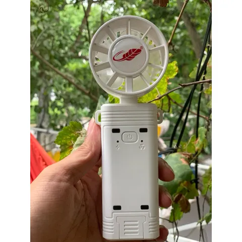Quạt Gongtian F30b , quạt siêu mạnh bá đạo , công suất 28w, như 1 cơn bão , động cơ ko chổi than , pin khoẻ , đeo và gập