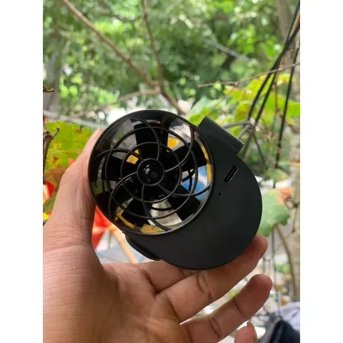 Quạt cài thắt lưng eo Gongtian F12 , siêu mạnh 6,5w , sử dụng pin 18650 tháo rời tiện lợi   cực mát , cực bền .