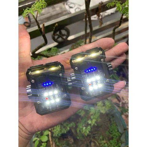 Đèn Pin Mini Cob Led Spinner X41 Xoay 360 Với 6 Chế Độ Sáng Có Nam Châm Sử Dụng Sạc Type-C