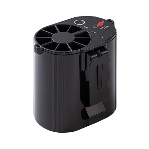 Quạt kẹp thắt lưng Gongtian F118, sử dụng pin 21700 tháo rời kèm theo , công suất 7W siêu mạnh , mát lạnh cả người .