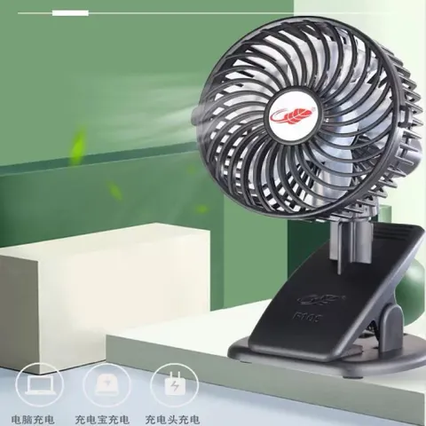 Quạt Gongtian f10s , quạt kẹp , để bàn , động cơ không chổi than, siêu mát , pin tháo rời 18650 tiện lợi , ko ồn.