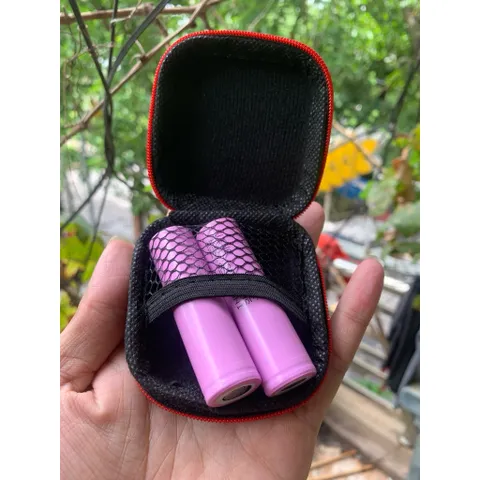 Hộp đựng pin 18650 , đồ trang sức , mini bằng vải cao cấp , bảo quản vật dụng , đi mưa, chuyến đi nghỉ mát ,picnic .
