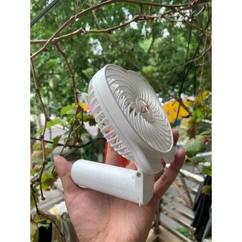 Quạt Gongtian F9S , siêu mạnh giông bão , động cơ không chổi than , sử dụng pin 21700 tháo rời đi kèm , quạt gập 180 độ