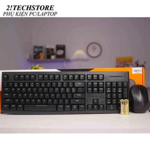 Bộ Phím Chuột Dareu MK188G – Combo Bàn Phím Chuột Không Dây dành cho văn phòng học tập – Chính Hãng