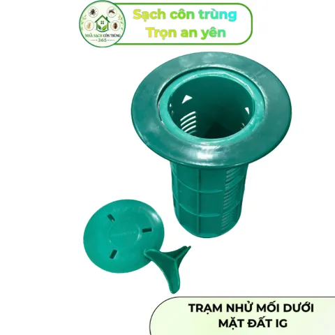 IG - Trạm nhử mối dưới lòng đất, hệ thống bẫy mối bằng nhựa an toàn thu hút mối dùng kết hợp với bả 848188
