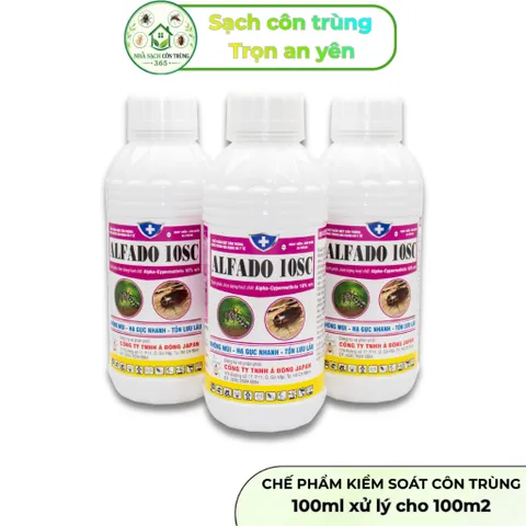 Alfado 10sc 1 lít không mùi – Chế phẩm hỗ trợ kiểm soát muỗi, kiến ba khoang, côn trùng, tồn lưu tốt 848193