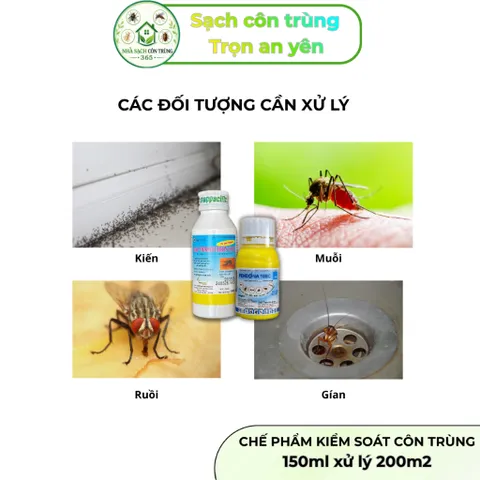 Bộ đôi Fendona 10sc và Map Permethrin 50ec 100ml hỗ trợ kiểm soát muỗi & côn trùng tồn lưu và hạ gục 848194