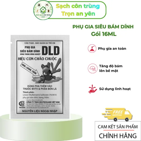 Gói siêu bám dính 16ml, siêu bám dính lên bề mặt, hạn chế rửa trôi dùng kèm thuốc muỗi, bvtv