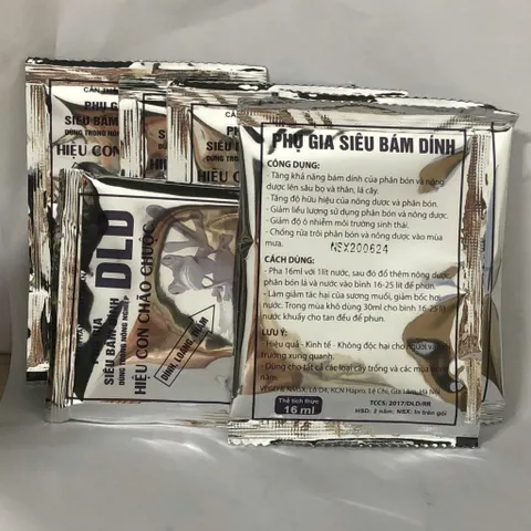 Gói siêu bám dính 16ml, siêu bám dính lên bề mặt, hạn chế rửa trôi dùng kèm thuốc muỗi, bvtv