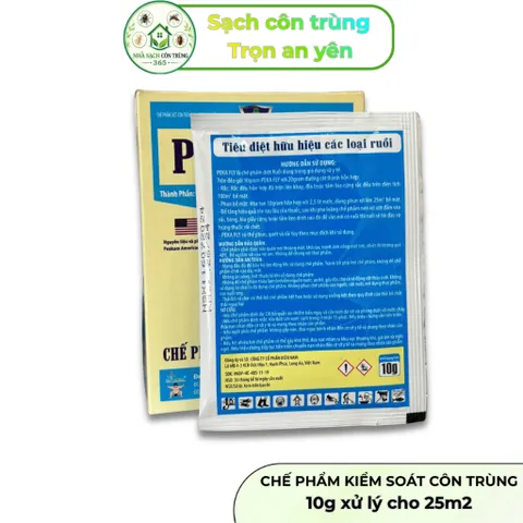 Peka Fly gói 10g – Bả ruồi hỗ trợ xử lý và kiểm soát ruồi hiệu quả, không mùi, hạ gục nhanh chóng