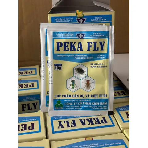 Peka Fly gói 10g – Bả ruồi hỗ trợ xử lý và kiểm soát ruồi hiệu quả, không mùi, hạ gục nhanh chóng