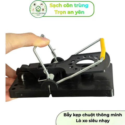 Bẫy kẹp lò xo siêu nhạy bằng nhựa ABS cao cấp - Dễ sử dụng, tái sử dụng nhiều lần 848222
