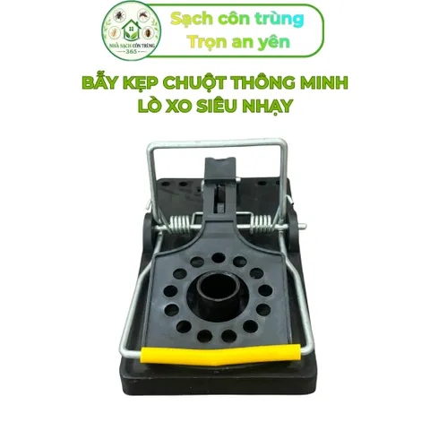 Bẫy kẹp lò xo siêu nhạy bằng nhựa ABS cao cấp - Dễ sử dụng, tái sử dụng nhiều lần 848222
