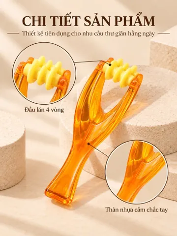 Cây Lăn Massage Ngón Tay – Dụng Cụ Massage Tay Nhỏ Gọn, Con Lăn Êm Ái Dễ Sử Dụng