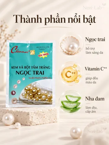 Tắm Trắng Ngọc Trai Chenmai - Dưỡng trắng body 150g