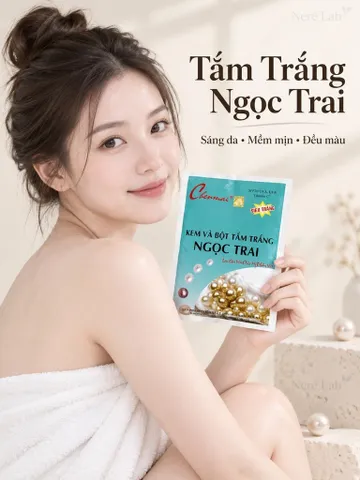 Tắm Trắng Ngọc Trai Chenmai - Dưỡng trắng body 150g