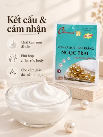 Tắm Trắng Ngọc Trai Chenmai - Dưỡng trắng body 150g