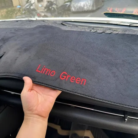 Thảm Taplo Ô Tô Vinfast Limo Green Nhung Lông Cừu Cao Cấp Mềm Mịn Đế Chống Trượt Chống Nắng Bảo Vệ Taplo