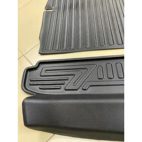 Combo Lót Cốp + Ốp Lưng Ghế VF3 Nhựa Dẻo | Khay Lót Cốp Chống Nước, Chống Bẩn, Tràn Viền Chuẩn Form