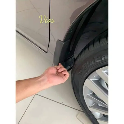 Chắn Bùn Xe Vios 2014-2026 | Bộ 4 Bánh Theo Xe, Nhựa Dẻo Cao Cấp, Chống Bắn Bẩn Hiệu Quả