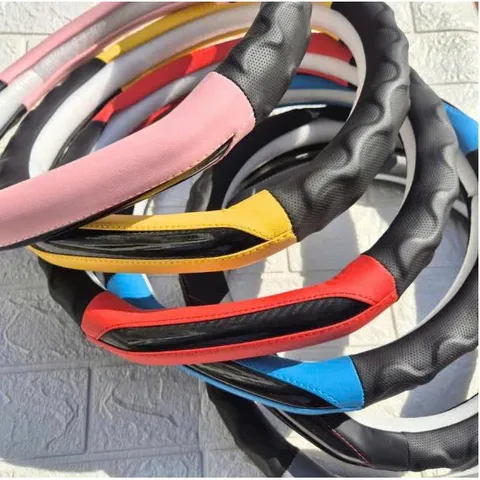 Bọc Vô Lăng Xe Điện VinFast EC Van Size 36cm Mẫu D-Cut | Ôm Tay, Thoáng Khí, Nhiều Màu Đẹp