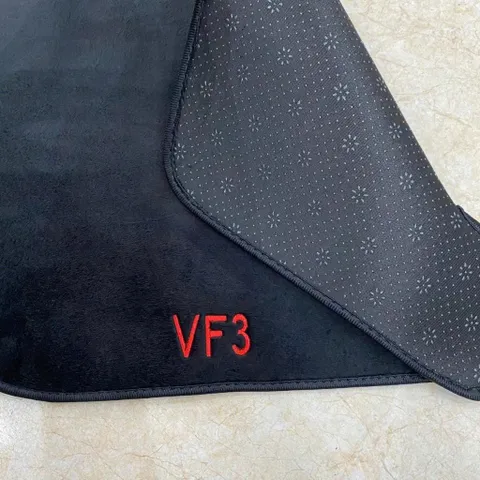 Thảm Taplo Lông Cừu Xe VinFast VF3 Màu Đen | Mềm Mịn, Đế Chống Trượt, Chống Nắng Taplo Bền Đẹp