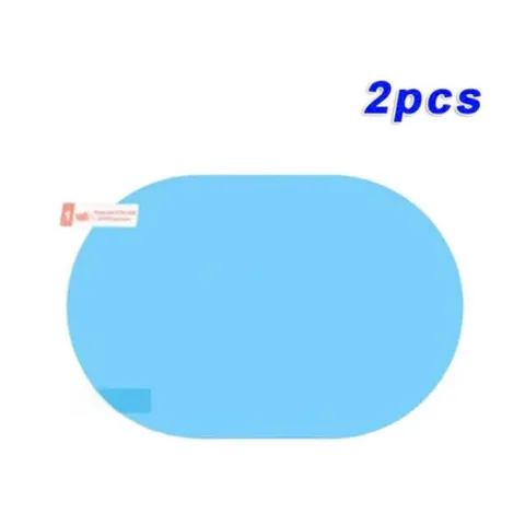 Bộ 2 miếng dán chống bám nước gương chiếu hậu xe hơi - Oval
