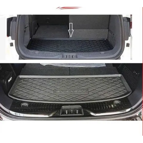 Lót Cốp Nhựa Ford Everest 2019-2026 | Khay Lót Cốp Ô Tô Chống Nước, Chống Bẩn, Chuẩn Form, Dễ Vệ Sinh