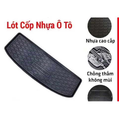 Lót Cốp Nhựa Ford Everest 2019-2026 | Khay Lót Cốp Ô Tô Chống Nước, Chống Bẩn, Chuẩn Form, Dễ Vệ Sinh
