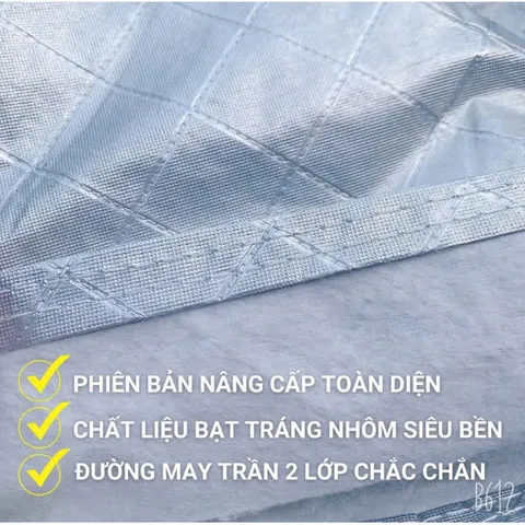 Bạt phủ ô tô VinFast VF6 3 lớp tráng nhôm chống tia UV chống bụi bẩn phủ full xe