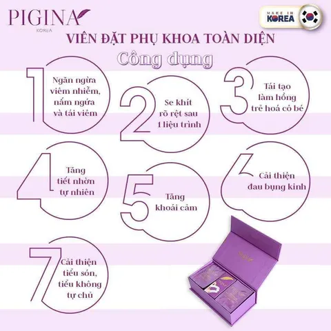 Pigina Premium Intimate Cleanser Hộp 18 viên (Hàn Quốc)